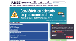 Desktop Screenshot of iadee.com
